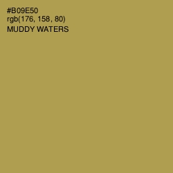 #B09E50 - Muddy Waters Color Image